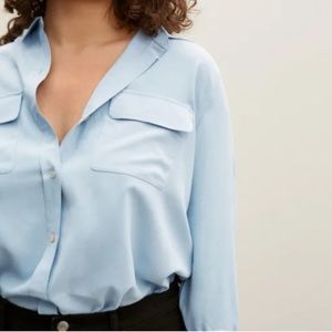 Everlane Washable Silk Relaxed Shirt - NWT